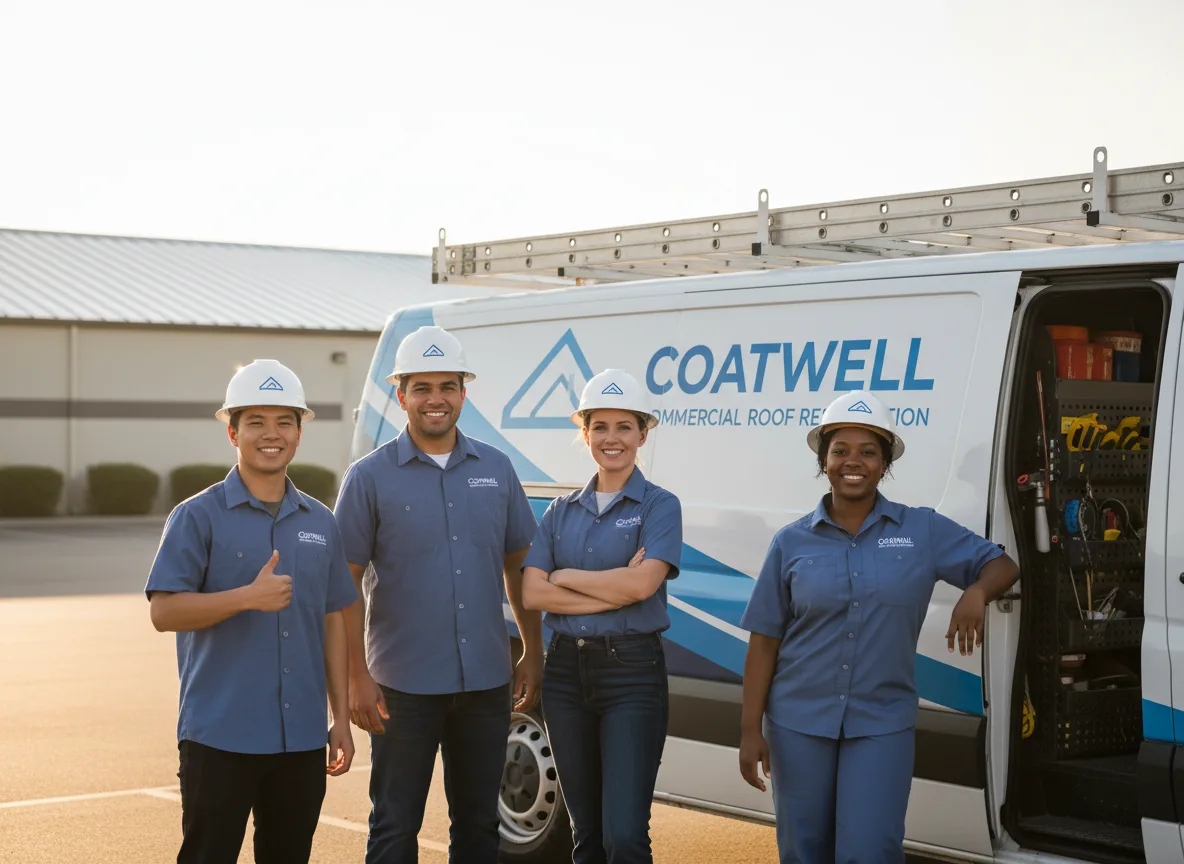 Commercial roof coating company in Harford, PA